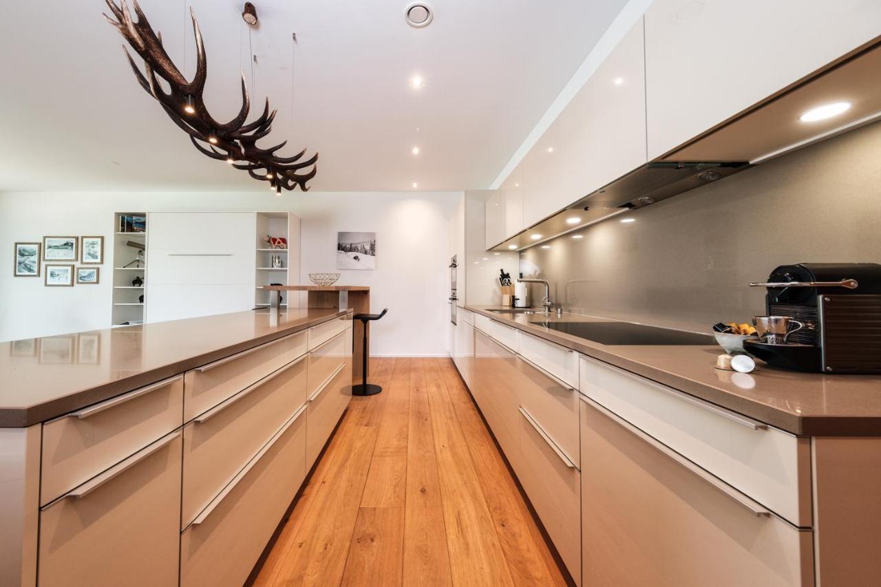 Luxury Panorama Apartment With Alpengold Spa Access Davos Kültér fotó