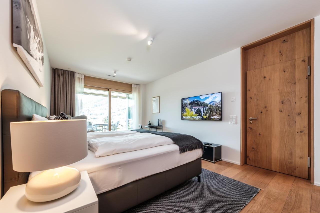 Luxury Panorama Apartment With Alpengold Spa Access Davos Kültér fotó