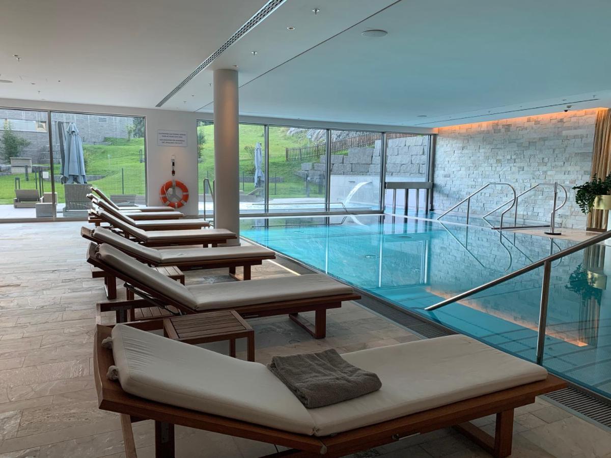 Luxury Panorama Apartment With Alpengold Spa Access Davos Kültér fotó