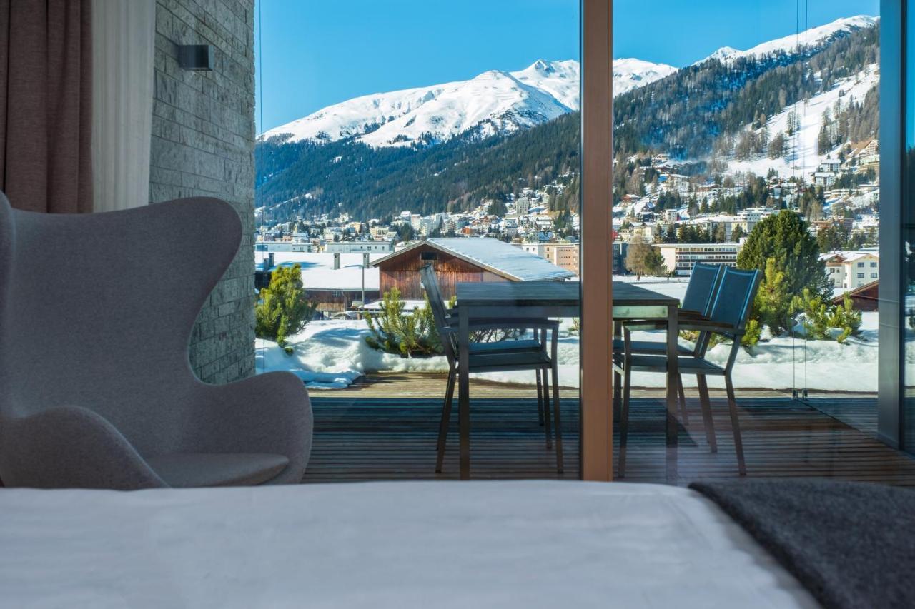 Luxury Panorama Apartment With Alpengold Spa Access Davos Kültér fotó